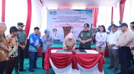 Lahan kota baru milik Universitas Lampung (Unila) akan segera dibangun sebagai kampus II dengan konsep Green Campus. Foto : Humas Unila